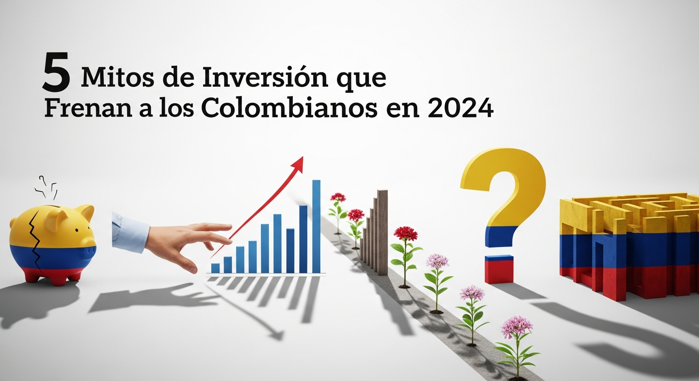 5 Mitos de Inversión que Frenan a los Colombianos en 2024