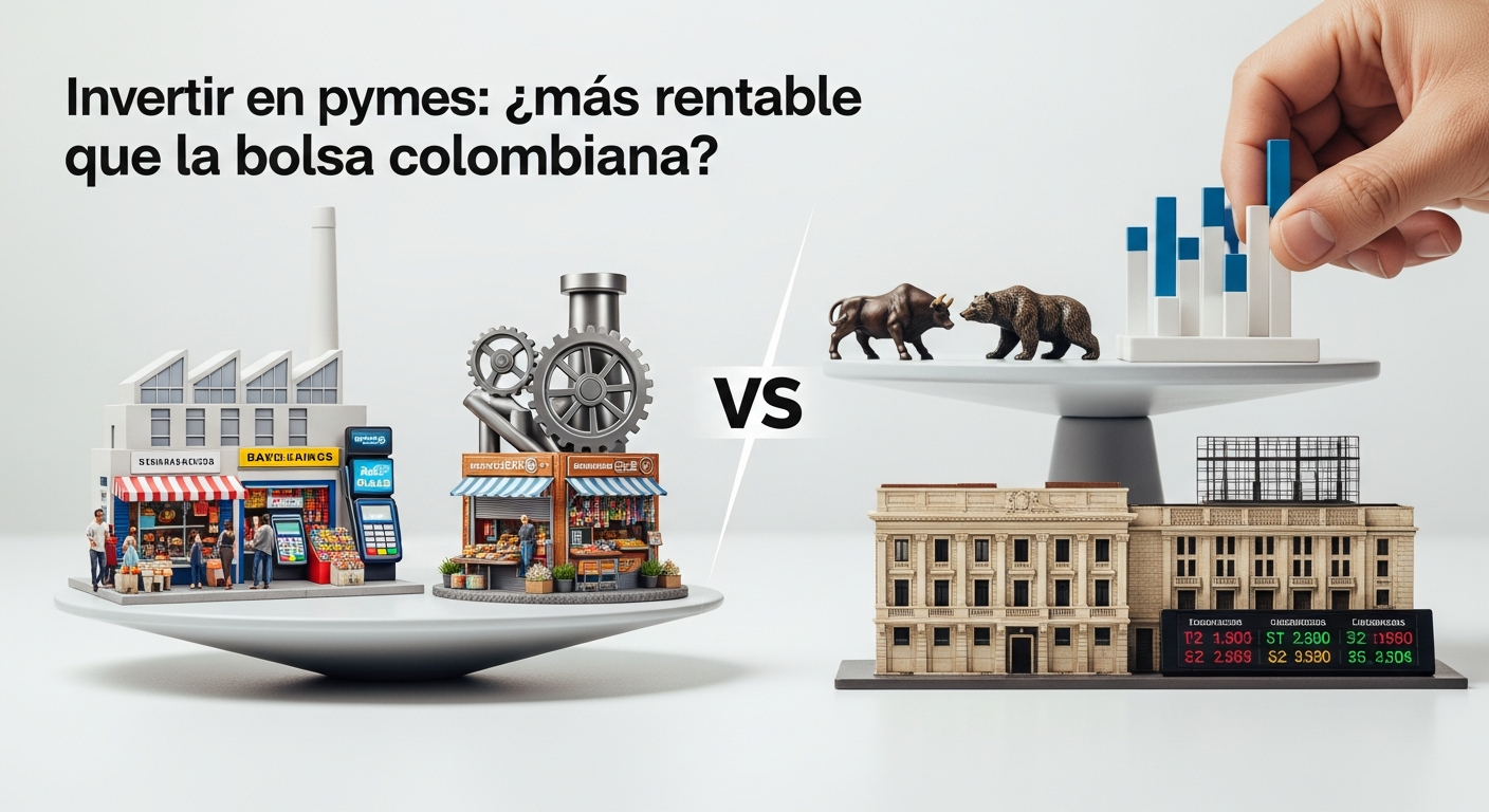 Invertir en pymes: ¿más rentable que la bolsa colombiana?