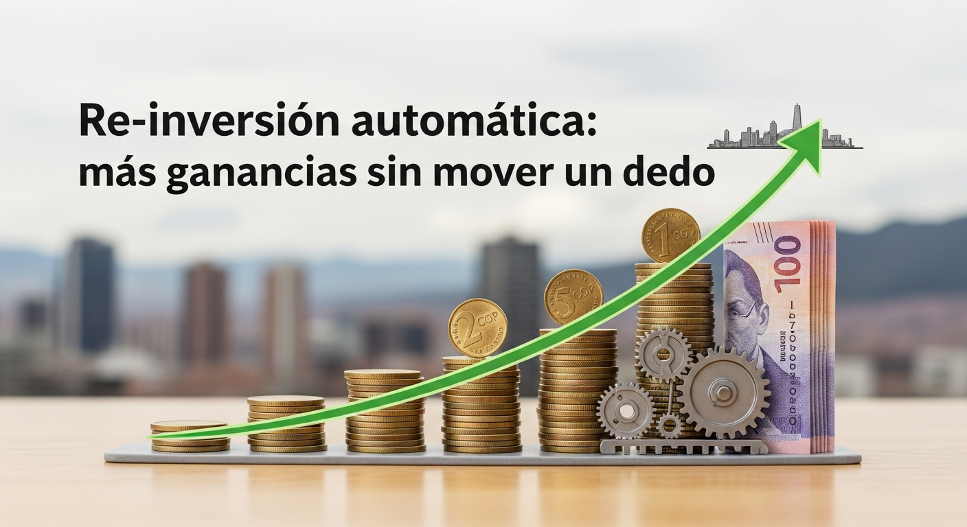 Re-inversión automática: más ganancias sin mover un dedo